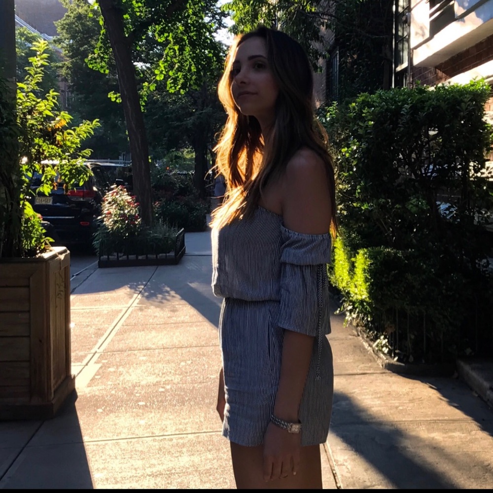 Off the shoulder Romper